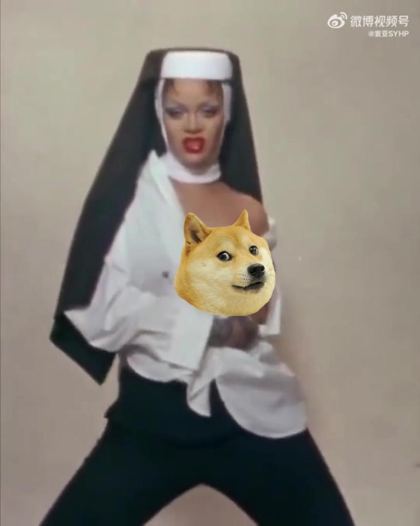 尺度不小！詹姆斯小迷妹蕾哈娜最新雜志封面被批丑化修女